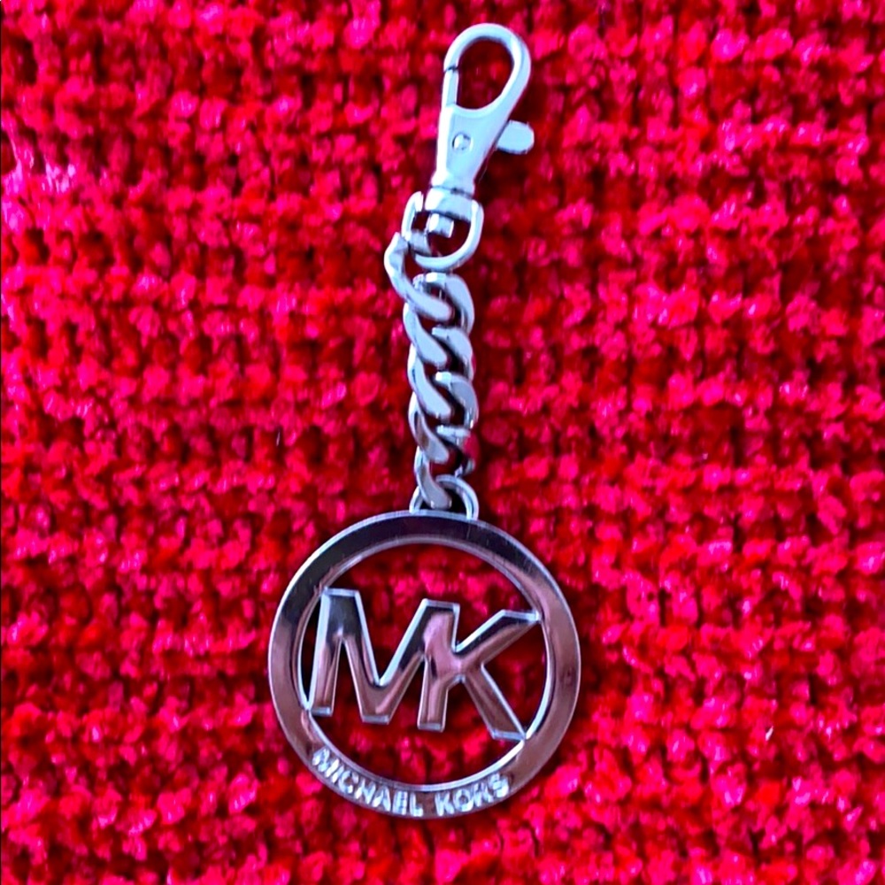 Michael Kors Silver Key Fob/Handbag Fob